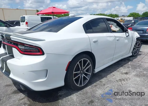2021 Dodge Charger R/T Rwd из США, поврежденный, VIN 2C3CDXCT0MH504795